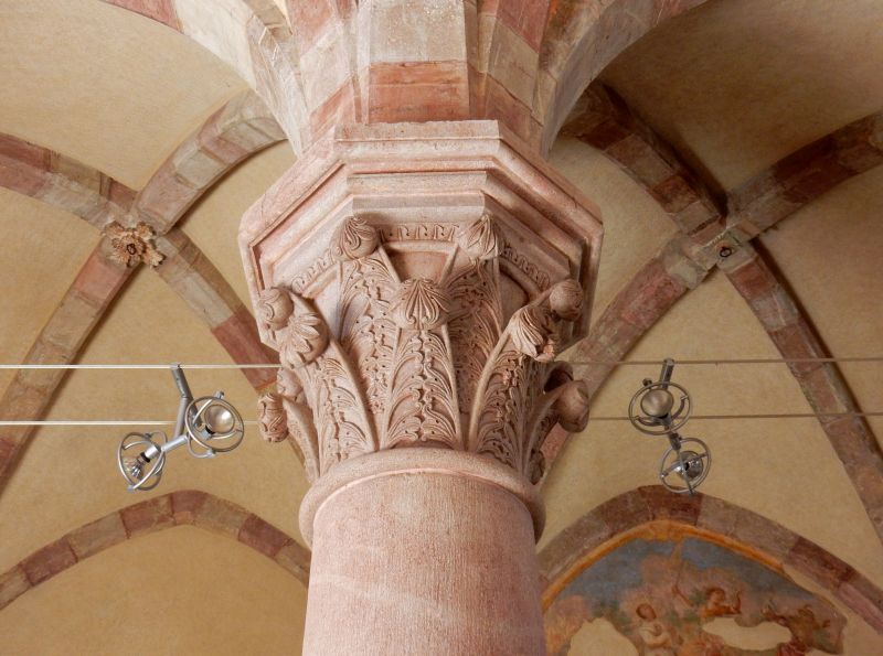 Repaired Column with Finish