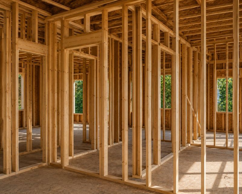 House Framing in Kansas City, KS