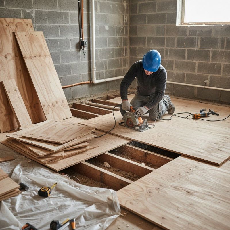 Subfloor Repair in Wilmington, NC