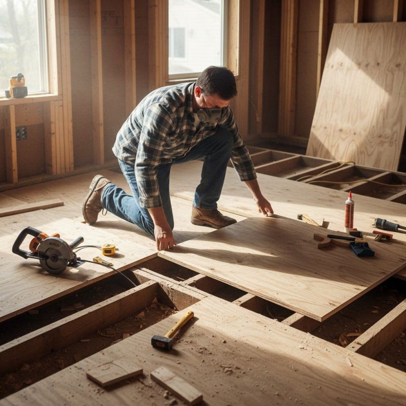 Subfloor Replacement in Wilmington, NC
