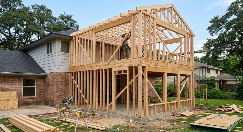 Timber Stud Framing in Kansas City, KS